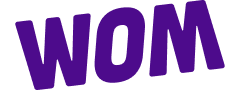 Logo de WOM