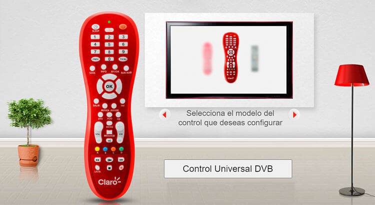 Control universal DVB Claro control universal dvb claro
