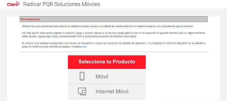 producto móvil claro producto movil claro