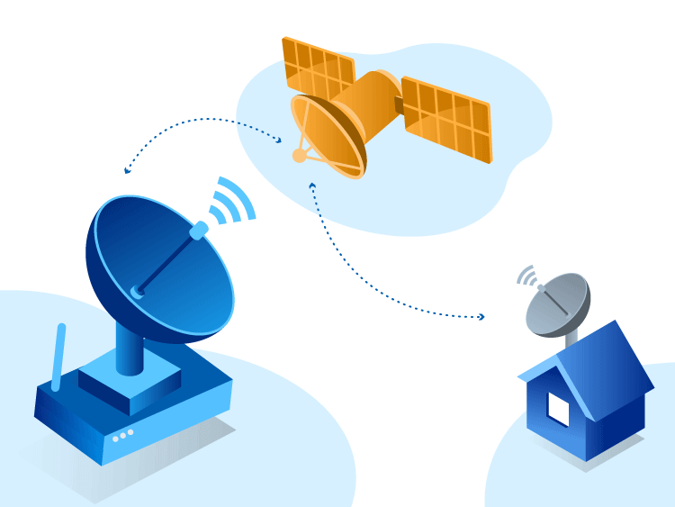 Cómo funciona el internet satelital como funciona el internet satelital