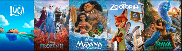 Películas animadas de Disney Películas animadas de Disney