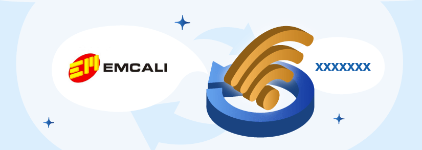Cambiar clave WiFi Emcali