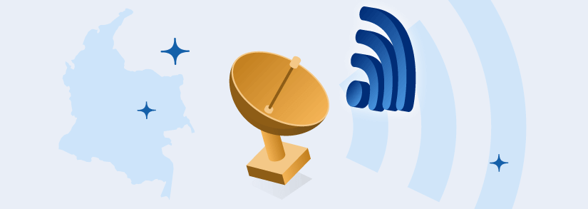 internet satelital en colombia