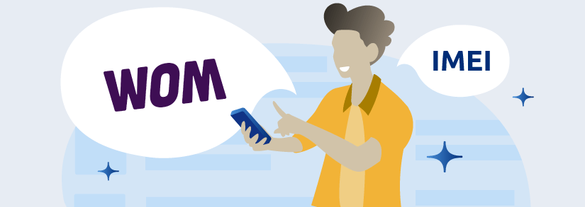 registrar imei wom